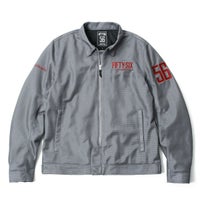 56design｜ワーカー メッシュジャケット｜ファブリック｜グレー