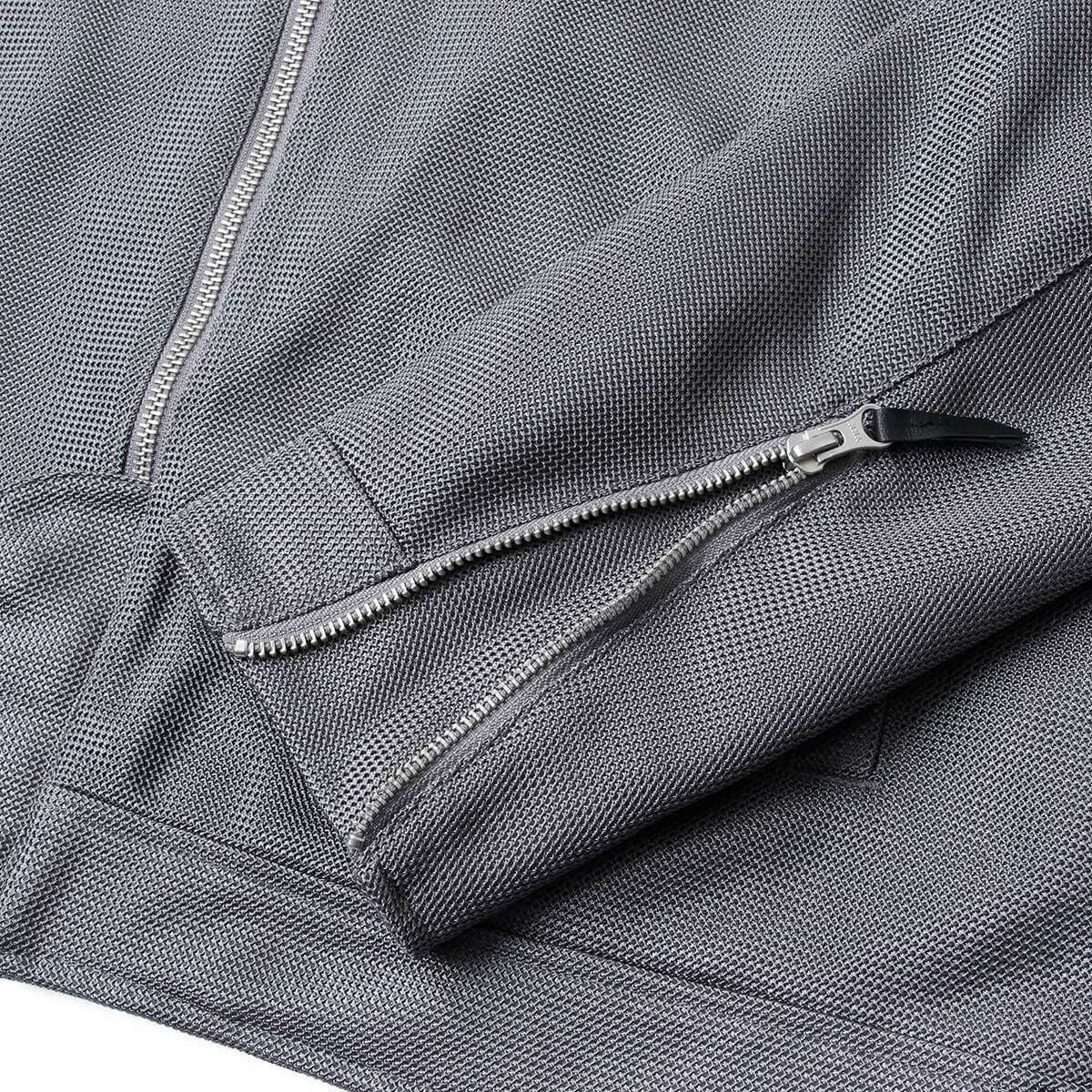 56design｜ワーカー メッシュジャケット｜ファブリック｜グレー