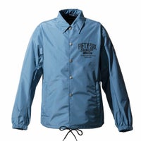 56design｜スリーレイヤードコーチジャケット｜ファブリック｜アッシュブルー