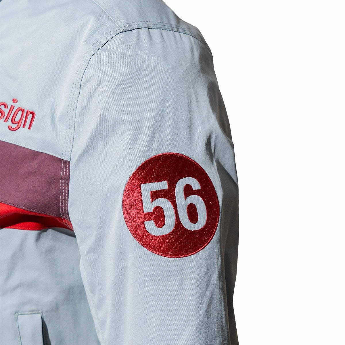 56design｜フィフティーズ ブルゾン｜ファブリック｜スカイブルー