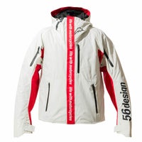 56design｜アクシス ジャケット 25｜ファブリック｜ホワイト×カーマインレッド