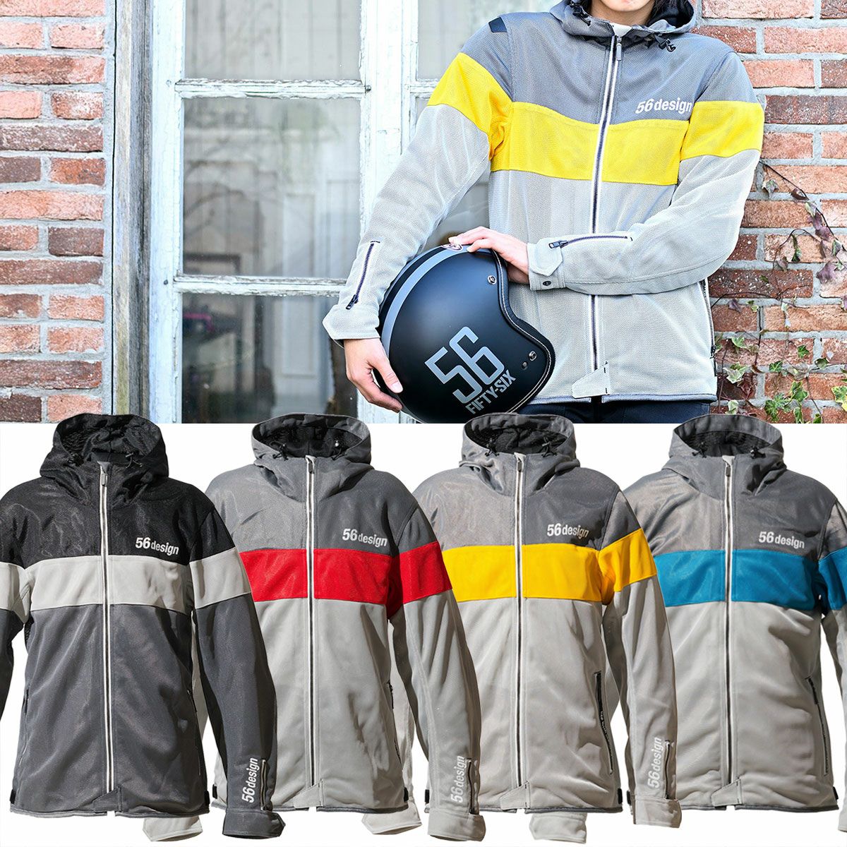 専用ページ56kg BORDER MESH PARKA – 56design WebStore