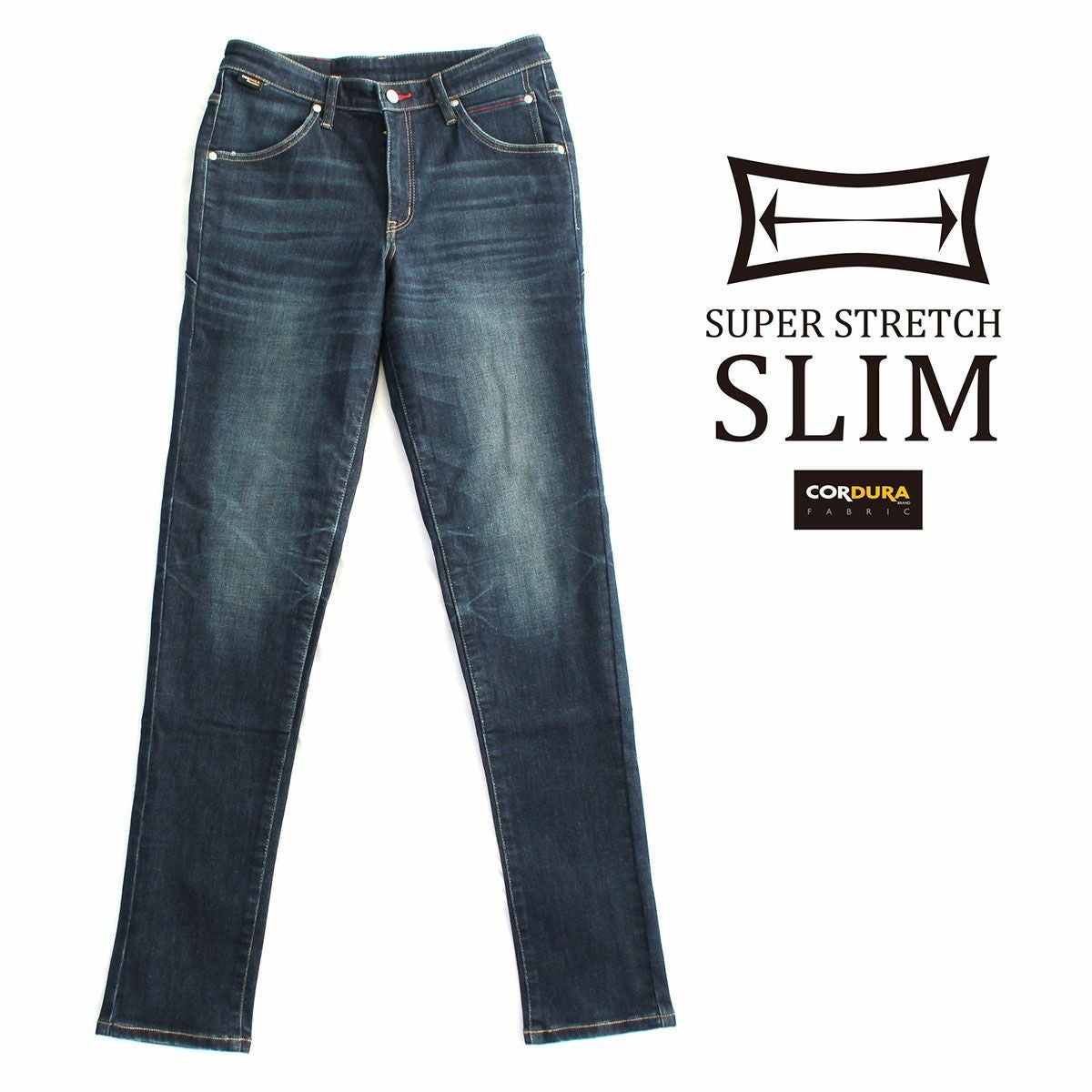 56design　スーパーストレッチ スリムパンツ Sサイズ EDWIN コラボ スーパーストレッチスリム CORDURA® デニム
