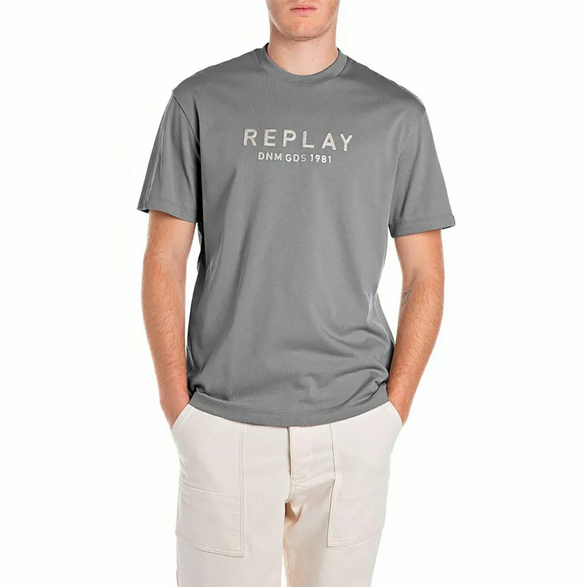 リラックスフィット レタリング Tシャツ | モトーリモーダ公式