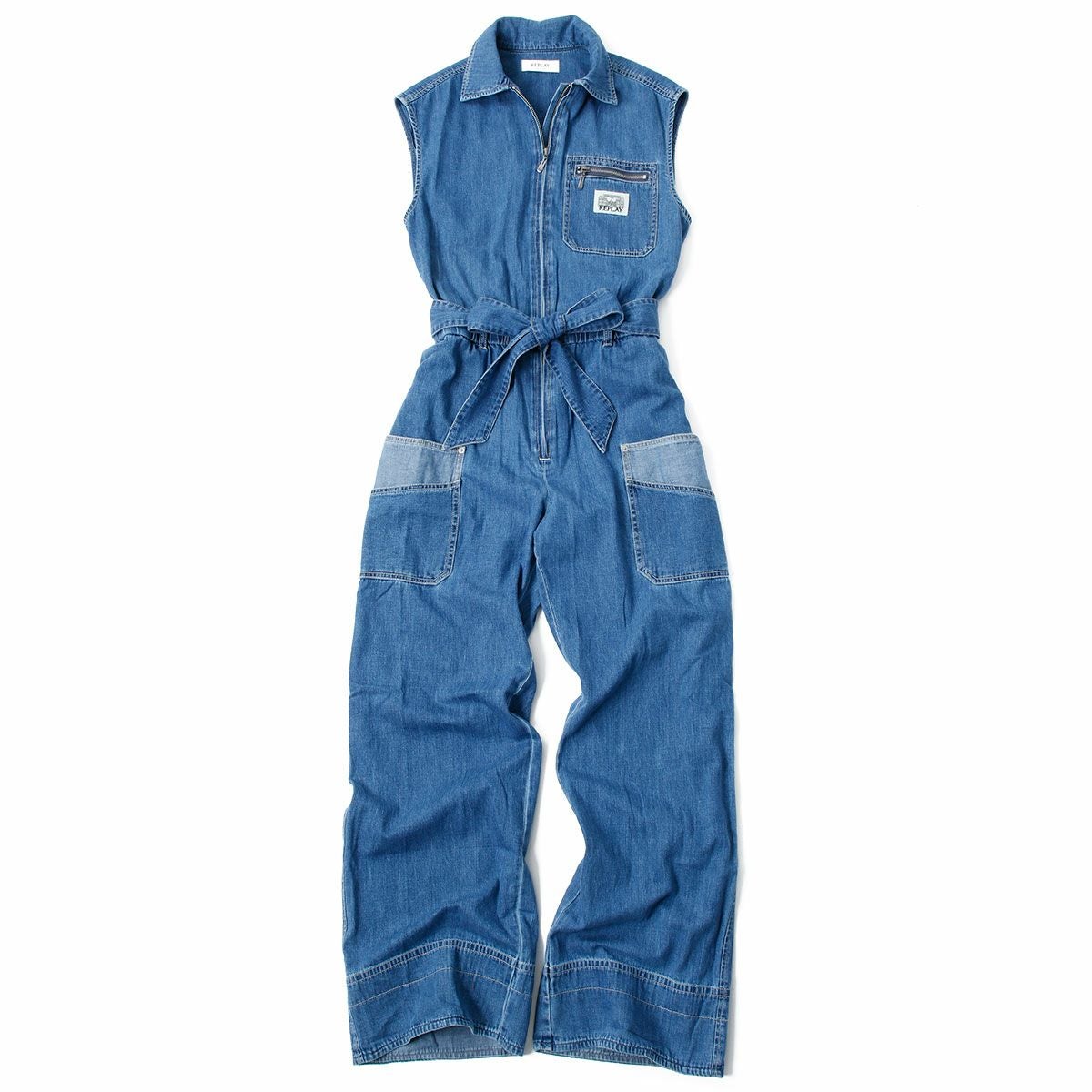 リラックスフィット デニム ジャンプスーツ | モトーリモーダ公式