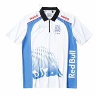 Racing Bulls｜レーシングブルズ F1 チーム 角田裕毅 ドライバーズ ポロシャツ 2025｜ホワイト