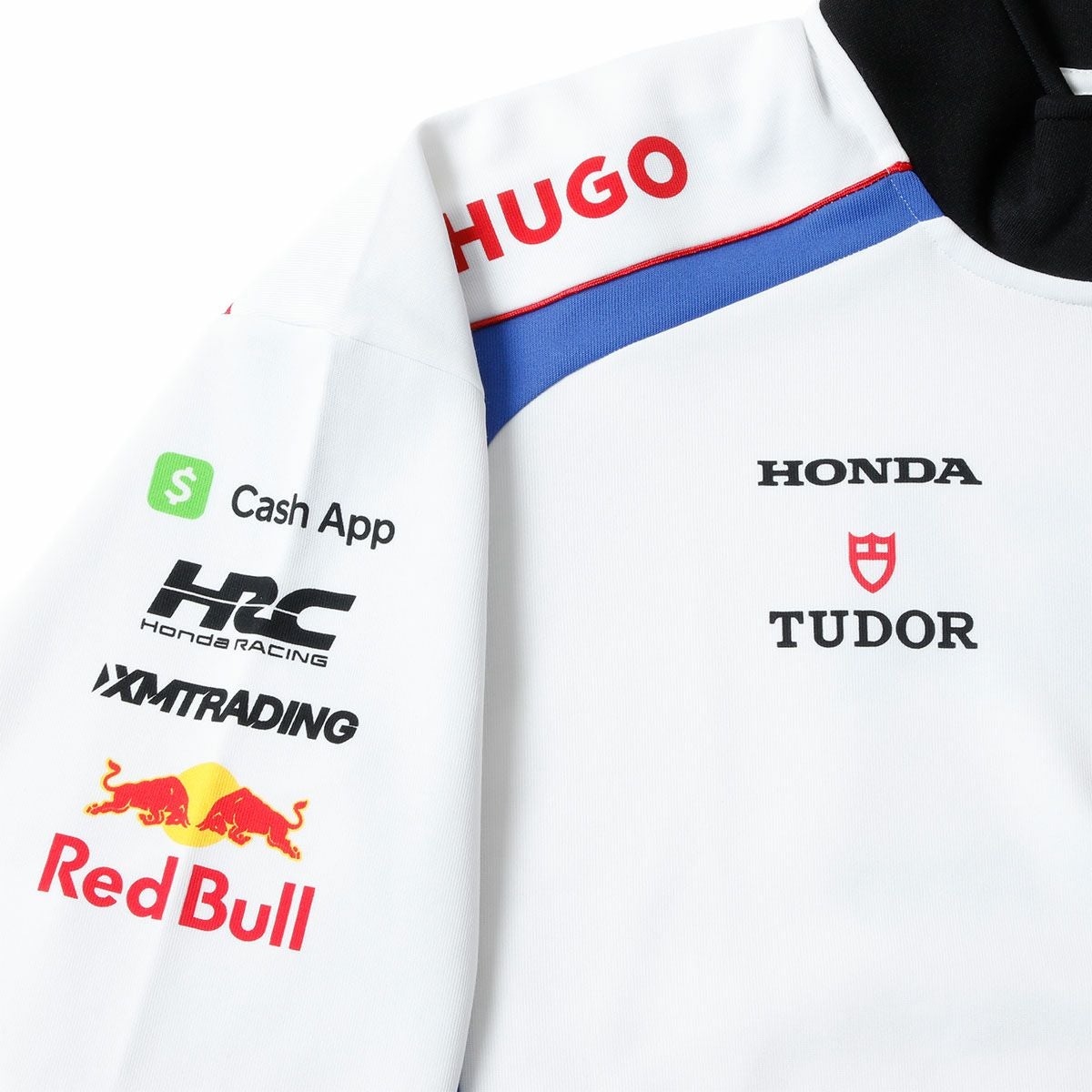 Racing Bulls｜レーシングブルズ F1 チーム レプリカ クオーター ジップ スウェット 2025｜ホワイト