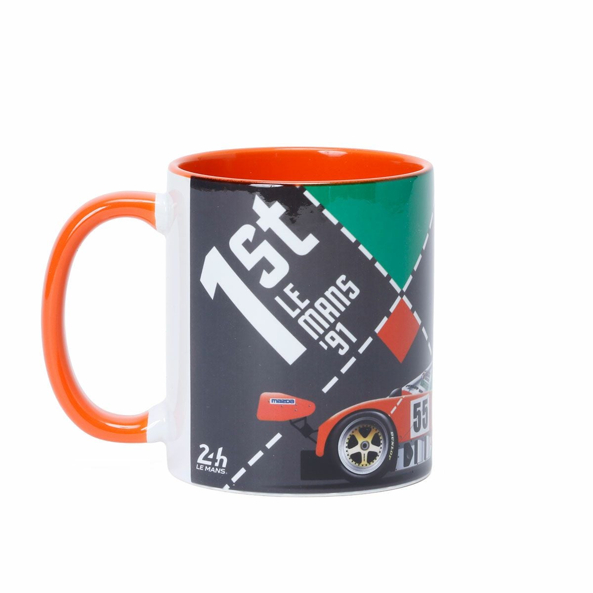 Le Mans 24h｜ル・マン 24H 1991 787B マグカップ｜その他雑貨｜ブラック×オレンジ