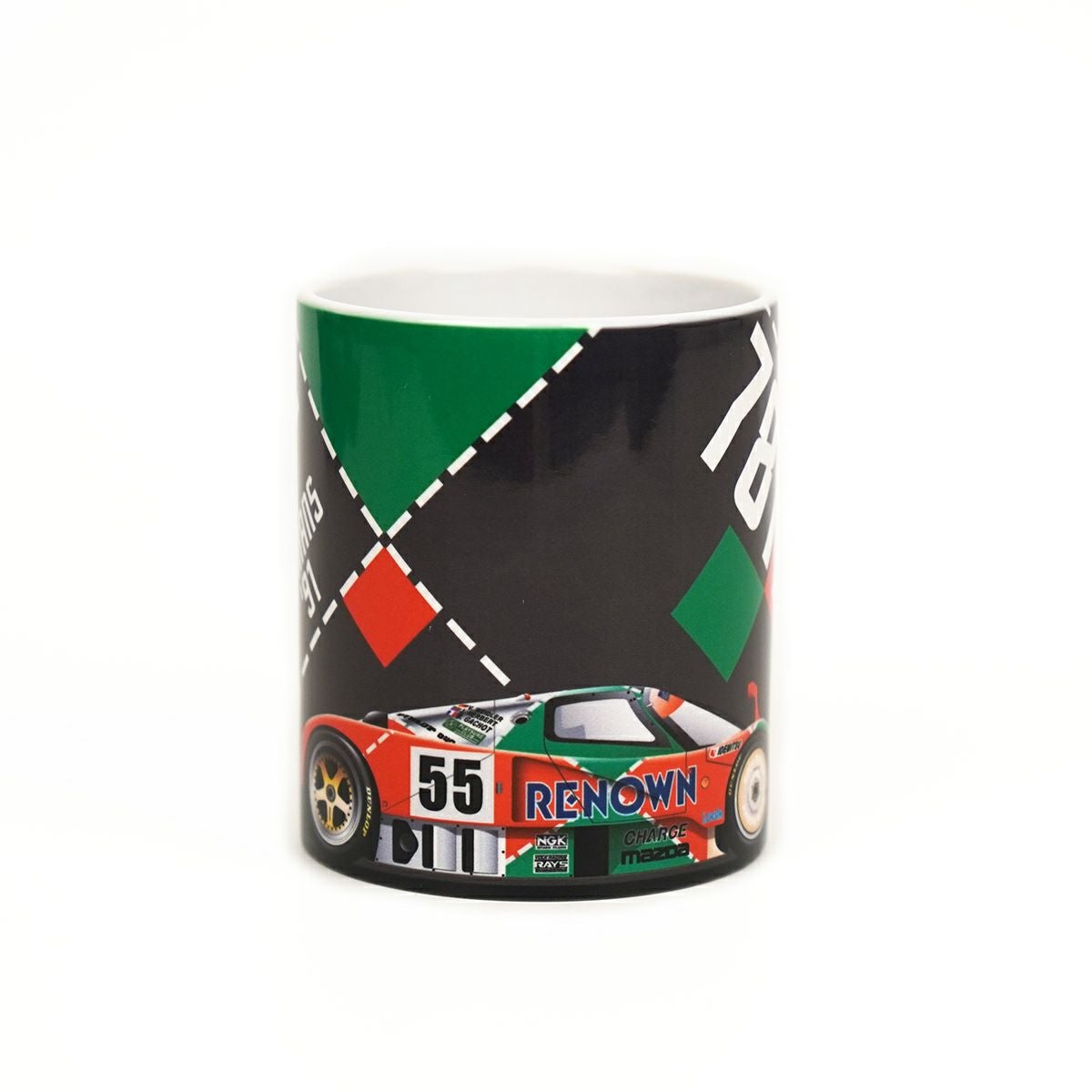 Le Mans 24h｜ル・マン 24H 1991 787B マグカップ｜その他雑貨｜ブラック×オレンジ