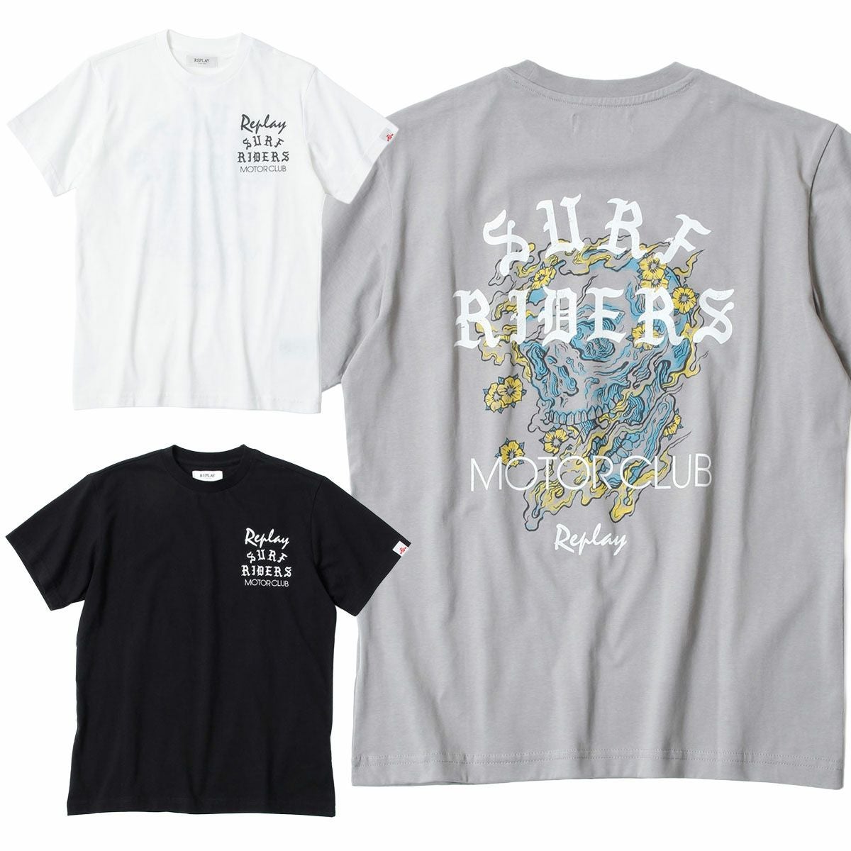 Replay｜サーフ ライダース Tシャツ｜