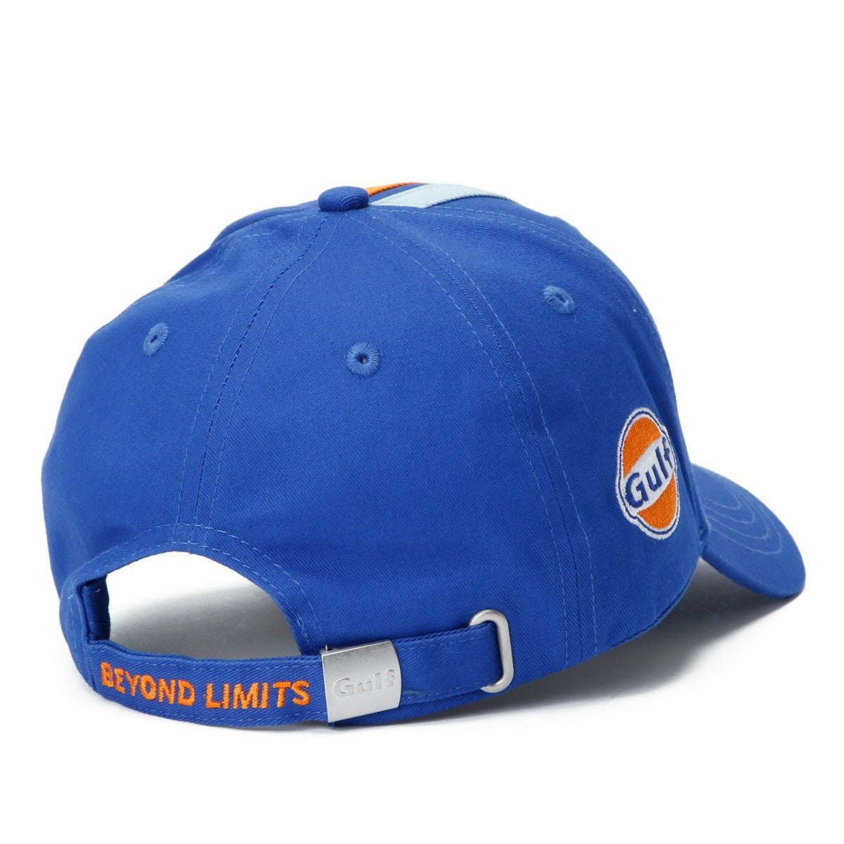 GULF｜ガルフ ストライプ キャップ (サイドステッチ)｜帽子｜ブルー