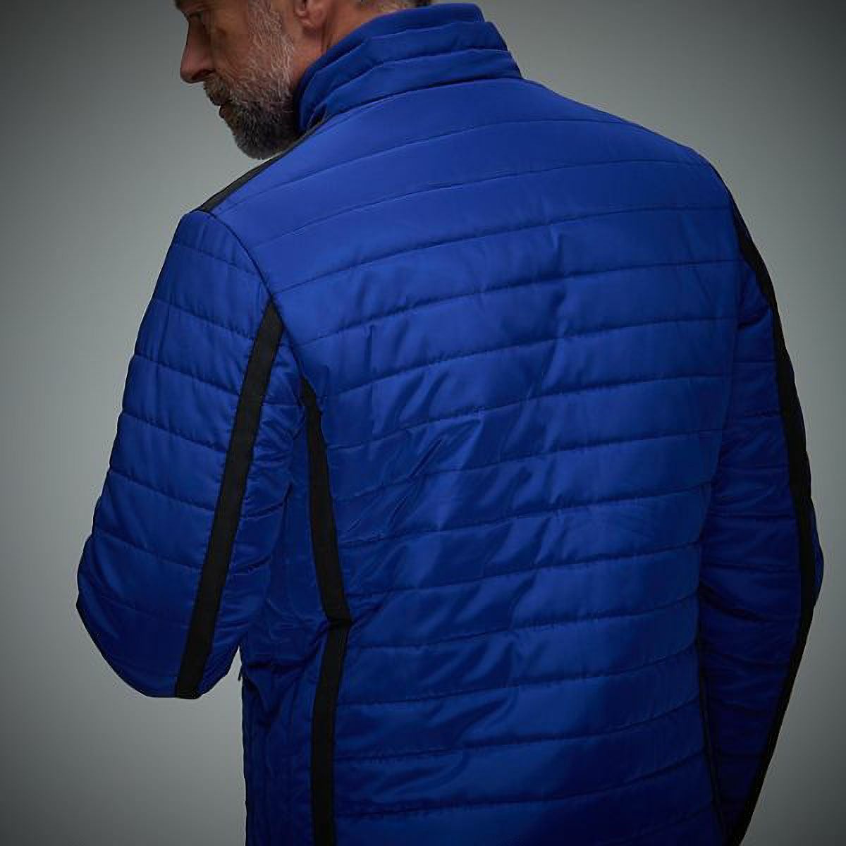 GULF｜ガルフ パフォーマンス ジャケット｜アウター｜ブルー｜モデル着用