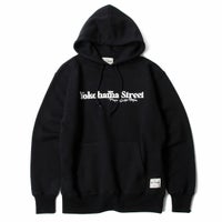 MAX ORIDO｜MAX ORIDO エッセンシャル プルオーバー フーディー｜ブラック