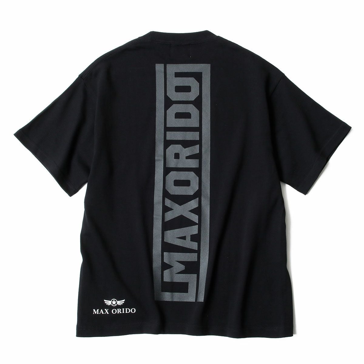 MAX ORIDO｜MAX ORIDO 559 エンブロイダリー Tシャツ｜ブラック