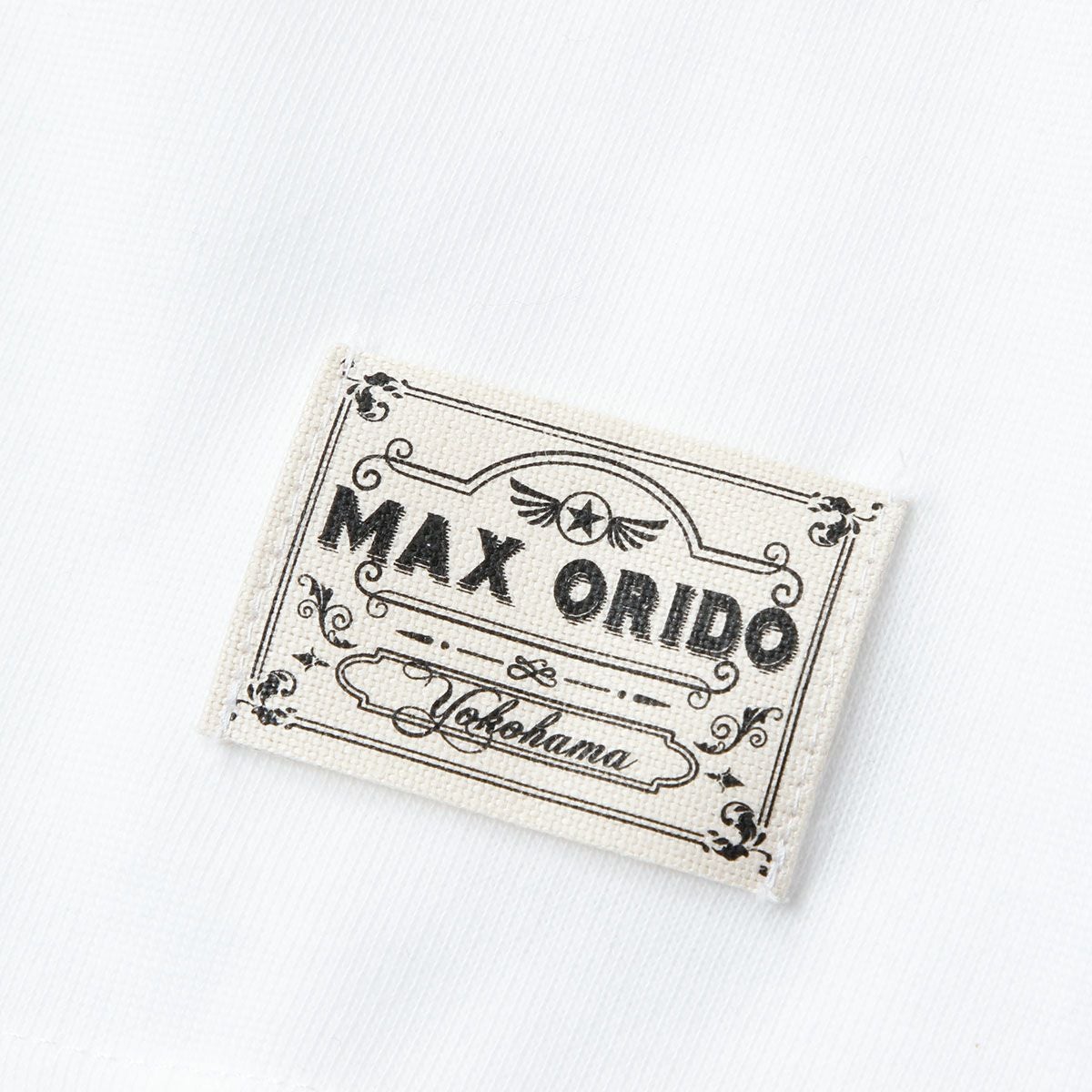 MAX ORIDO｜MAX ORIDO 559 エンブロイダリー Tシャツ｜ホワイト