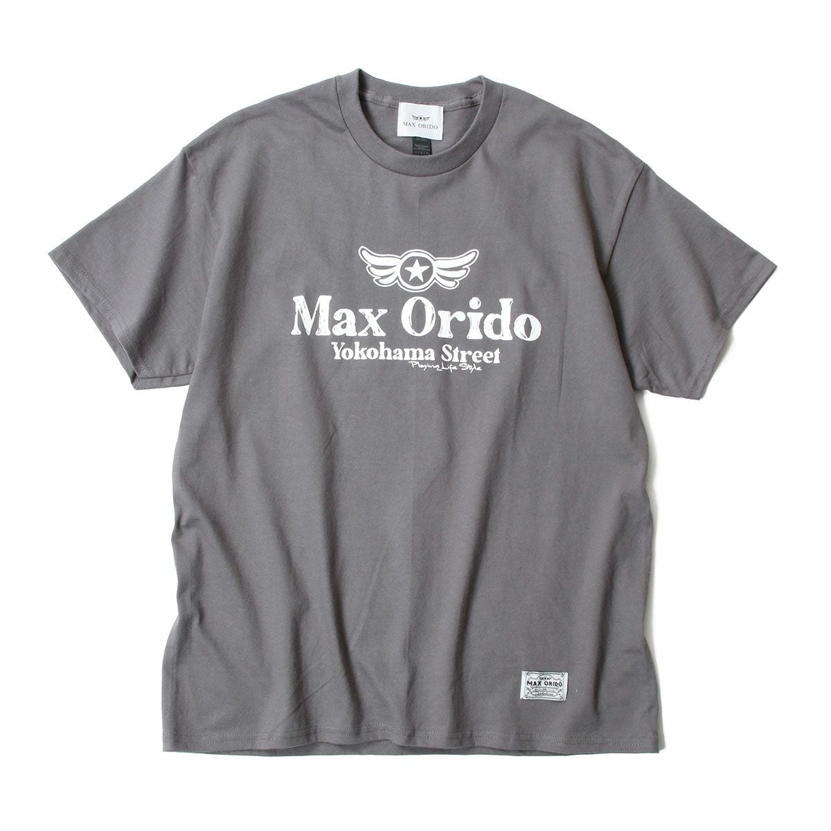 MAX ORIDO｜MAX ORIDO Trueno Tシャツ｜グレー
