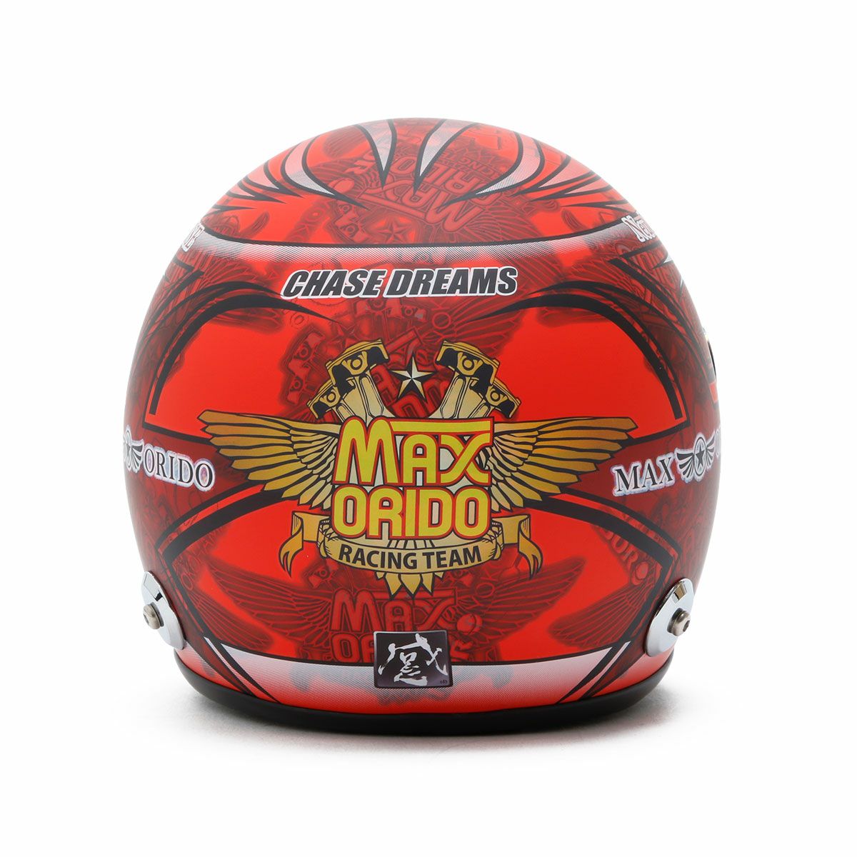 MAX ORIDO｜MAX ORIDO 1/2 ミニ ヘルメット 2025 Red Edition｜模型｜レッド