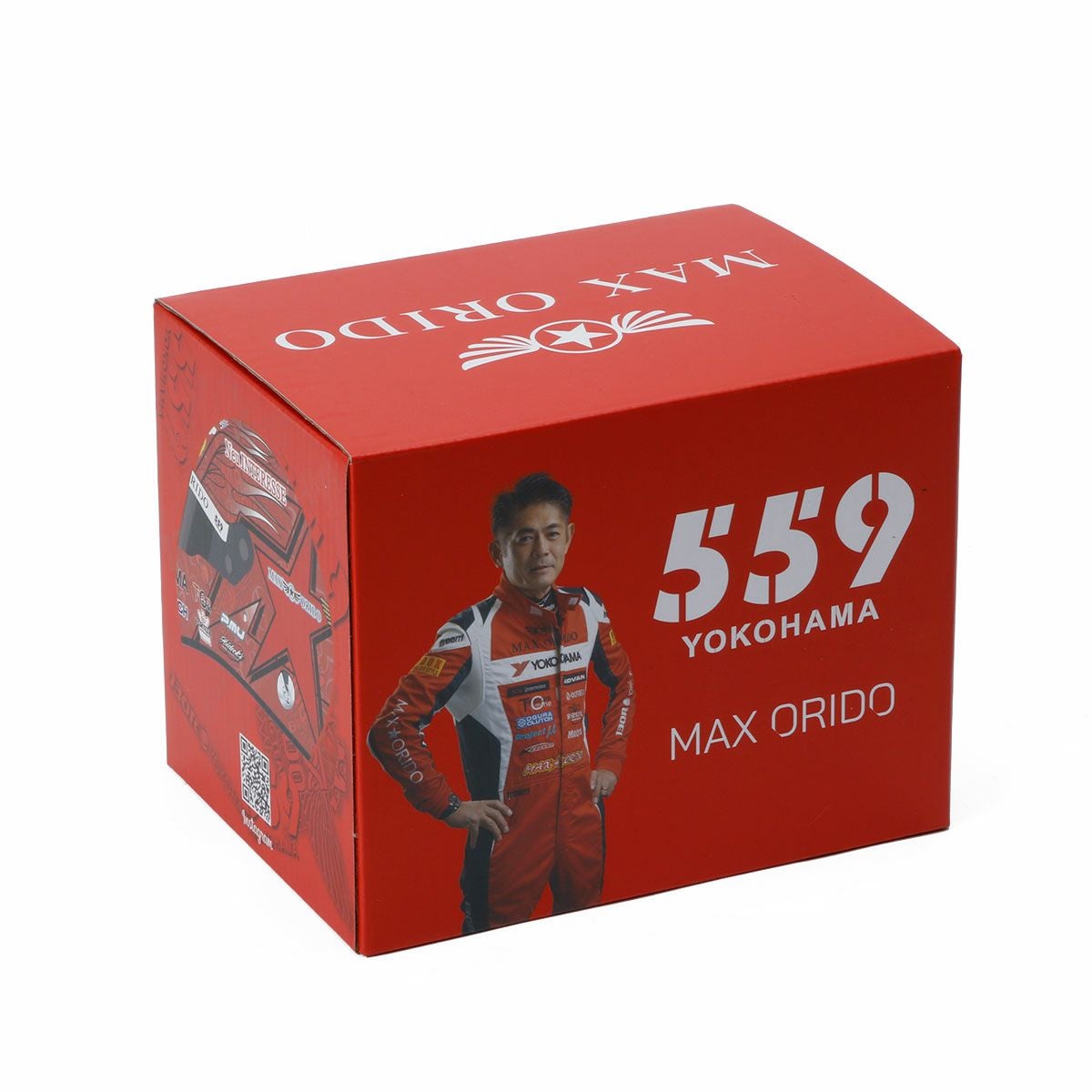 MAX ORIDO 1/2 ミニ ヘルメット 2025 Red Edition | モトーリモーダ