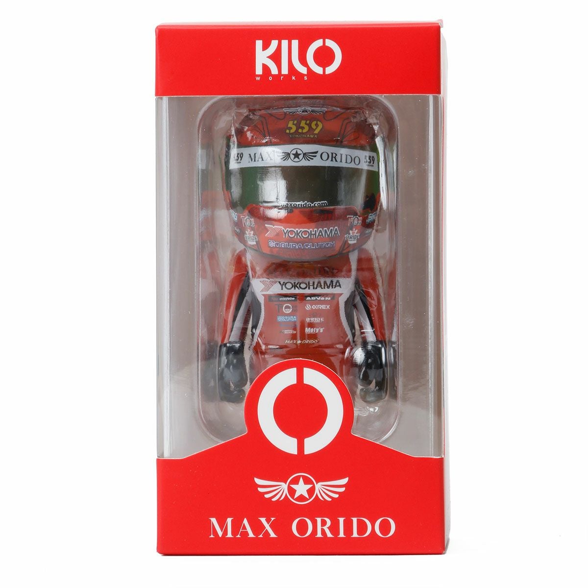 MAX ORIDO｜MAX ORIDO x KILO ミニ フィギュア｜模型｜レッド