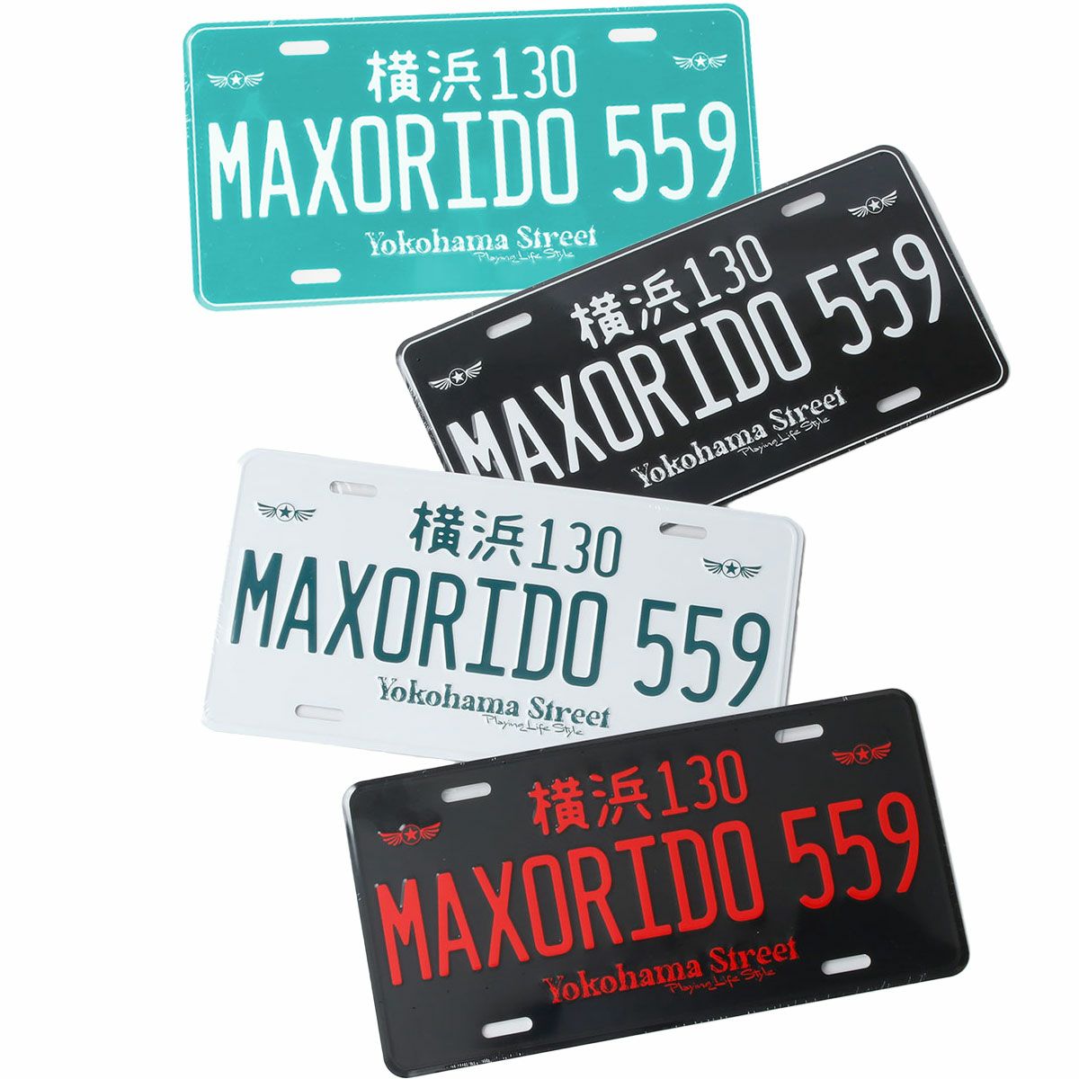 MAX ORIDO｜MAX ORIDO アルミ ナンバー プレート｜その他雑貨