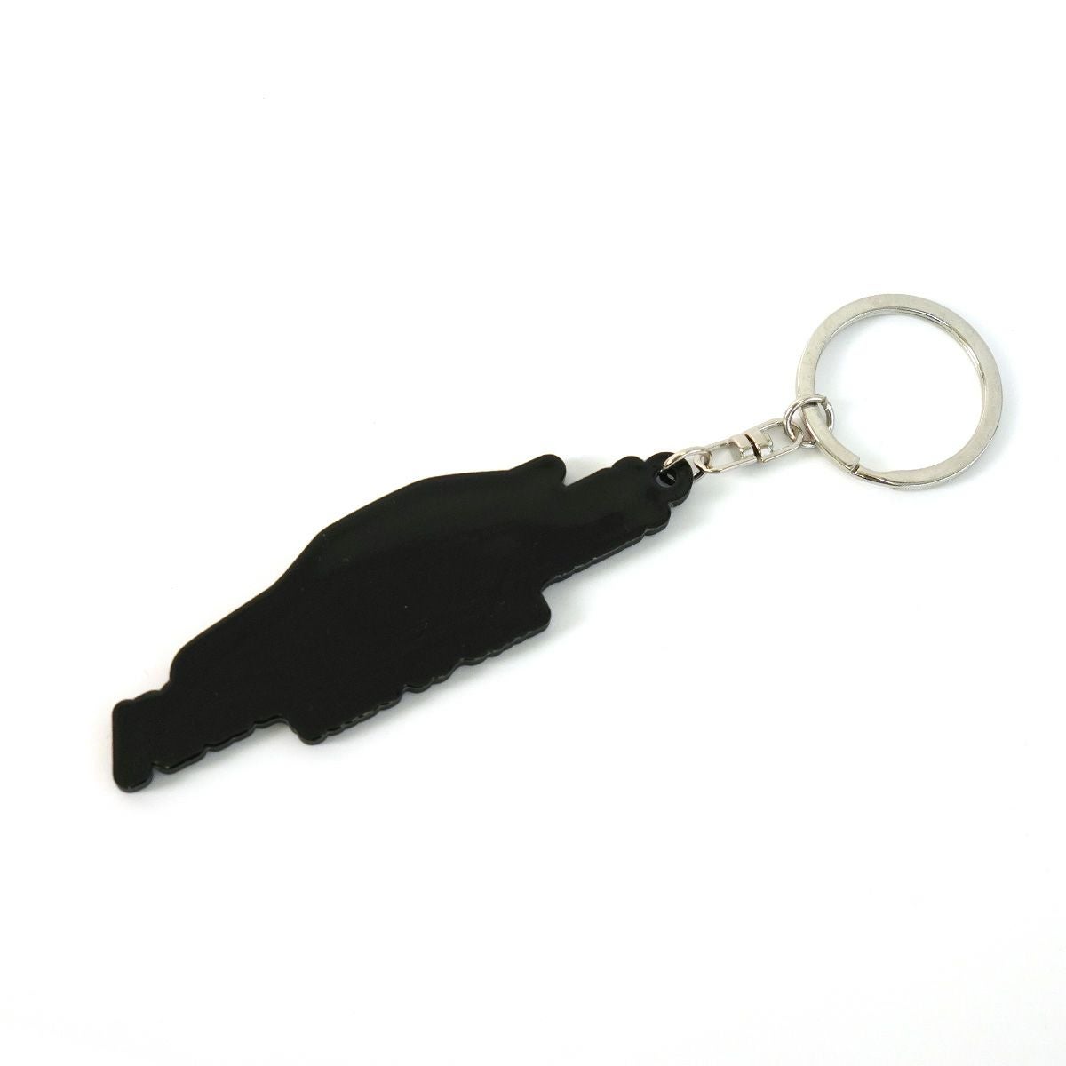 土屋圭市｜KING ラバー キーホルダー｜ブラック