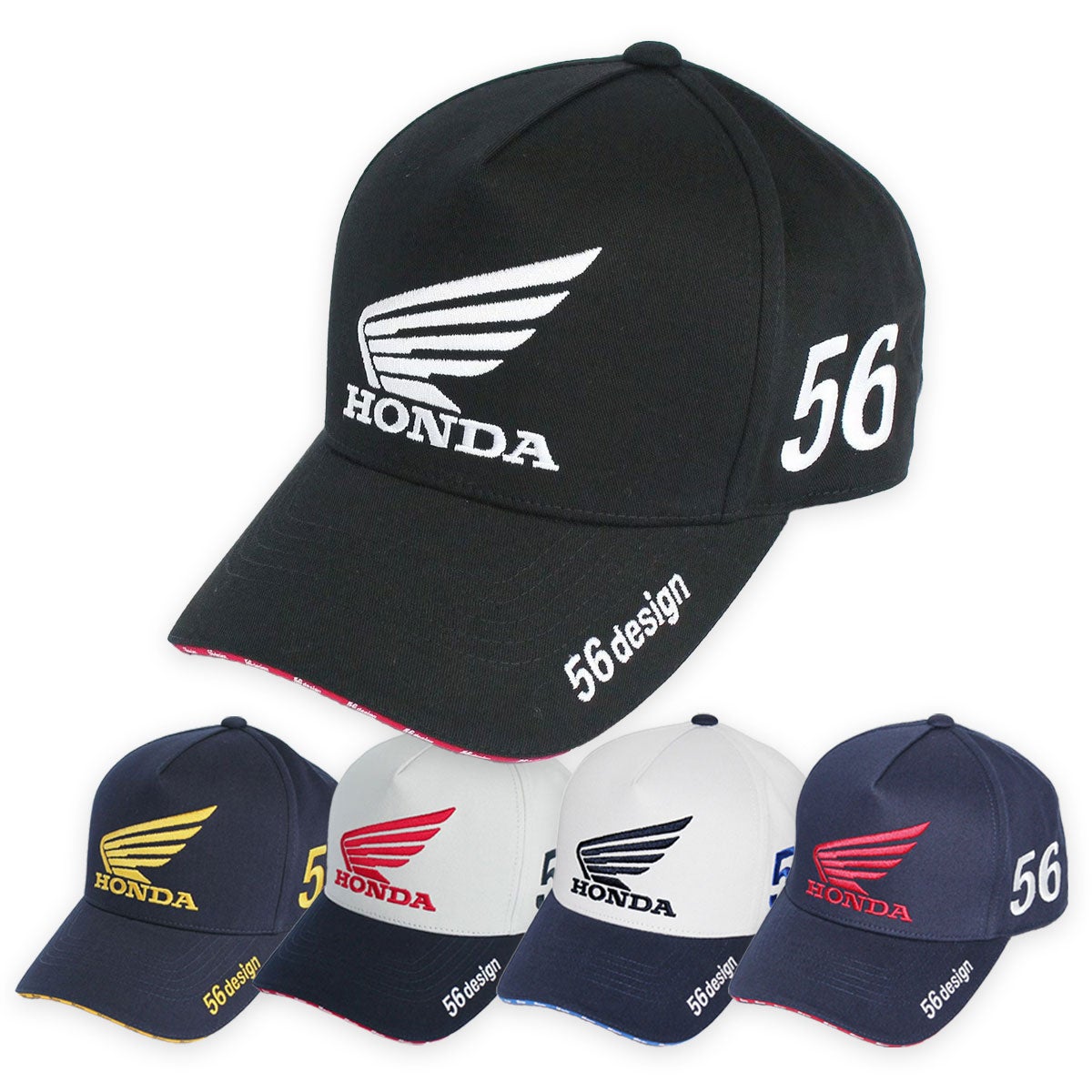 56design｜ホンダ × フィフティーシックスデザイン ウィング キャップ｜帽子