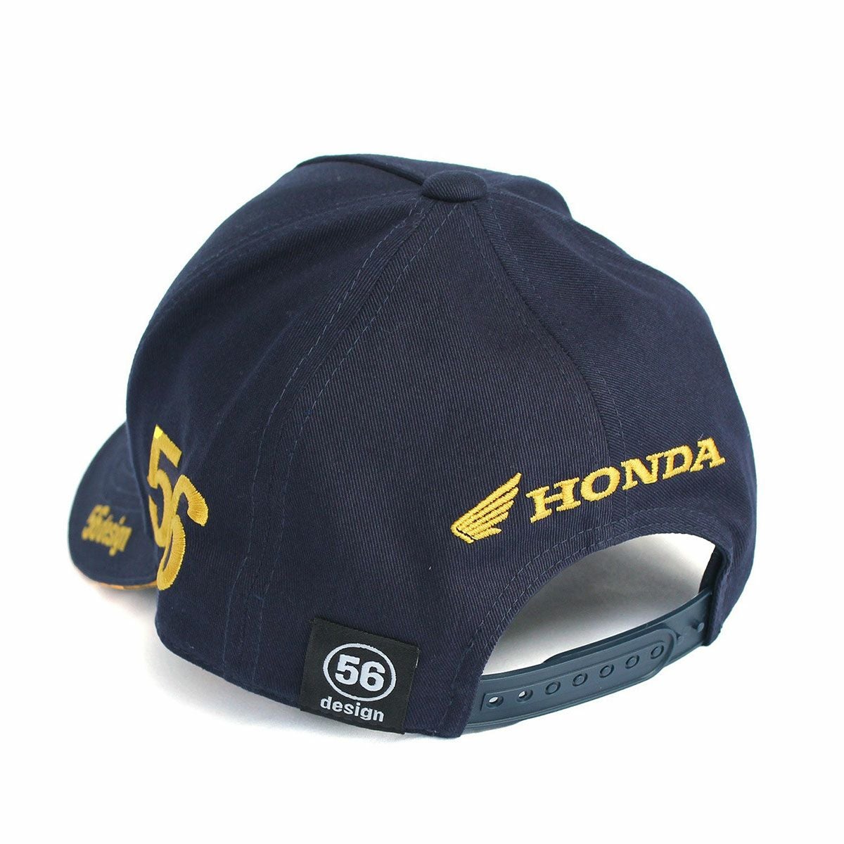 56design｜ホンダ × フィフティーシックスデザイン ウィング キャップ｜帽子｜ネイビー