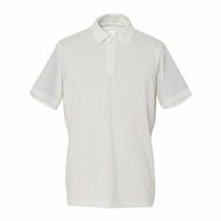 FREEZE TECH｜氷撃α 冷感半袖ポロシャツ｜ホワイト