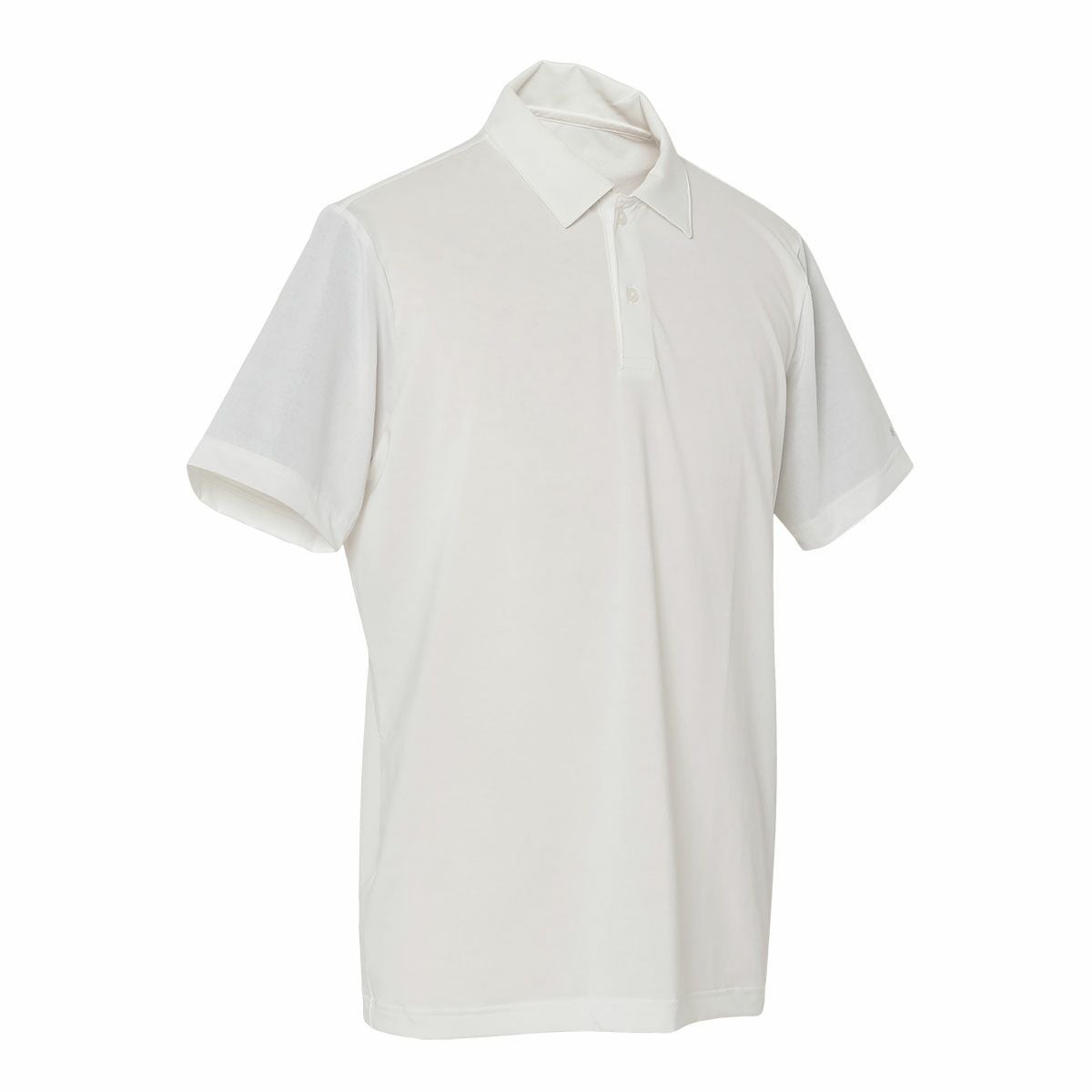 FREEZE TECH｜氷撃α 冷感半袖ポロシャツ｜ホワイト