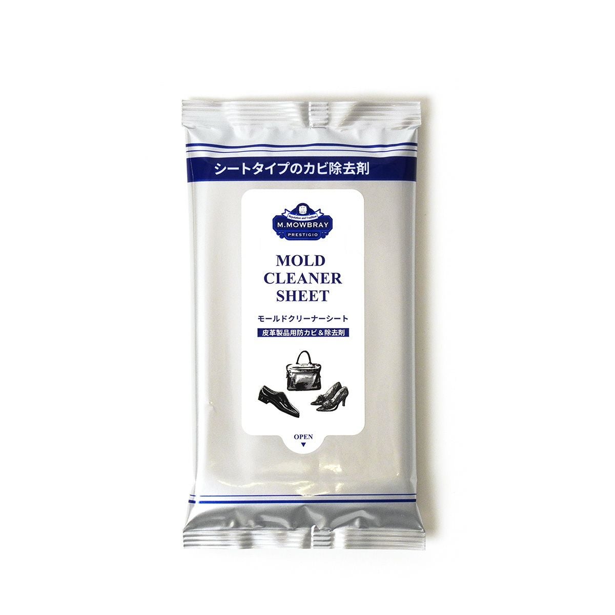 M.MOWBRAY｜モールドクリーナーシート｜レザーケア