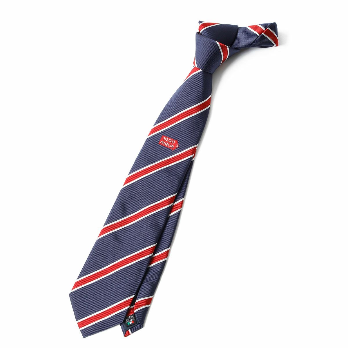 Mille Miglia｜ミッレミリア シルク ネクタイ｜その他雑貨｜ネイビー