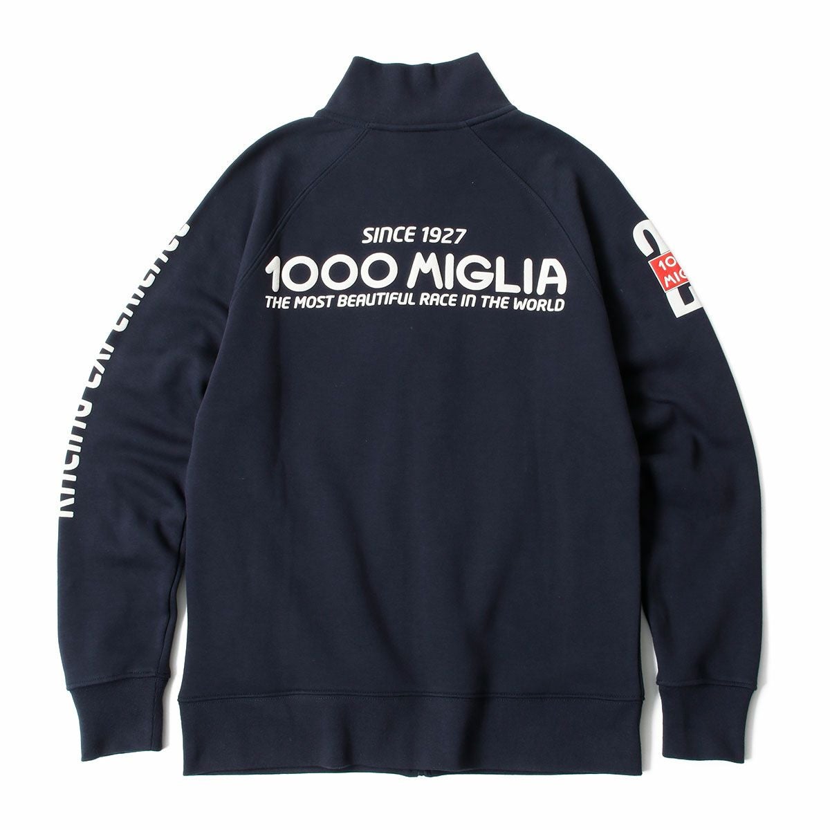 Mille Miglia｜ミッレミリア DRIFT フルジップ スウェット｜アウター｜ネイビー