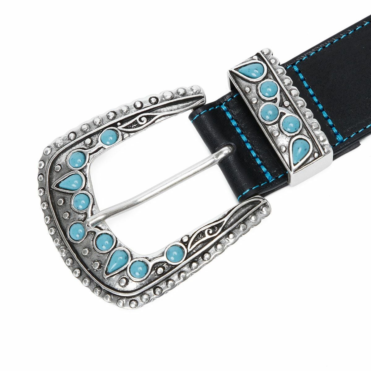 Replay｜ジュエルド バックル ベルト｜ブラック