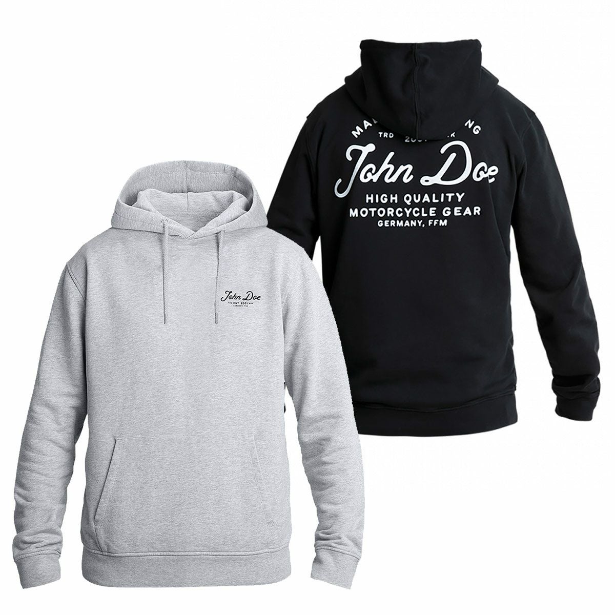 John Doe｜JD レタリングパーカー｜フーディ