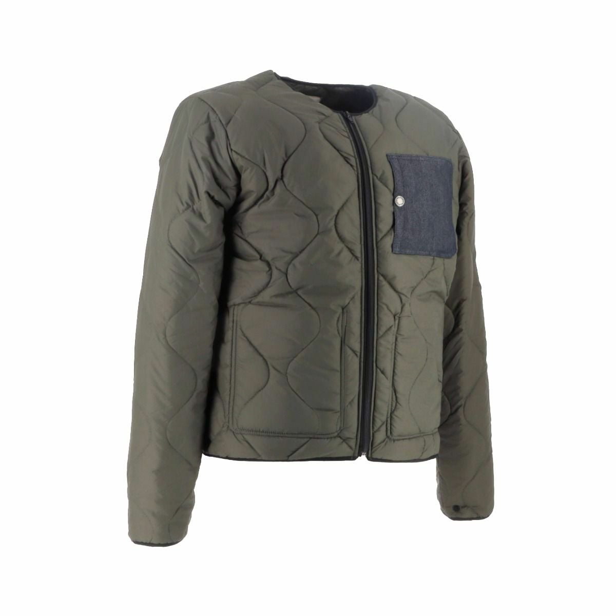 helstons｜キルティングインナージャケット W1｜インナージャケッ｜カーキ