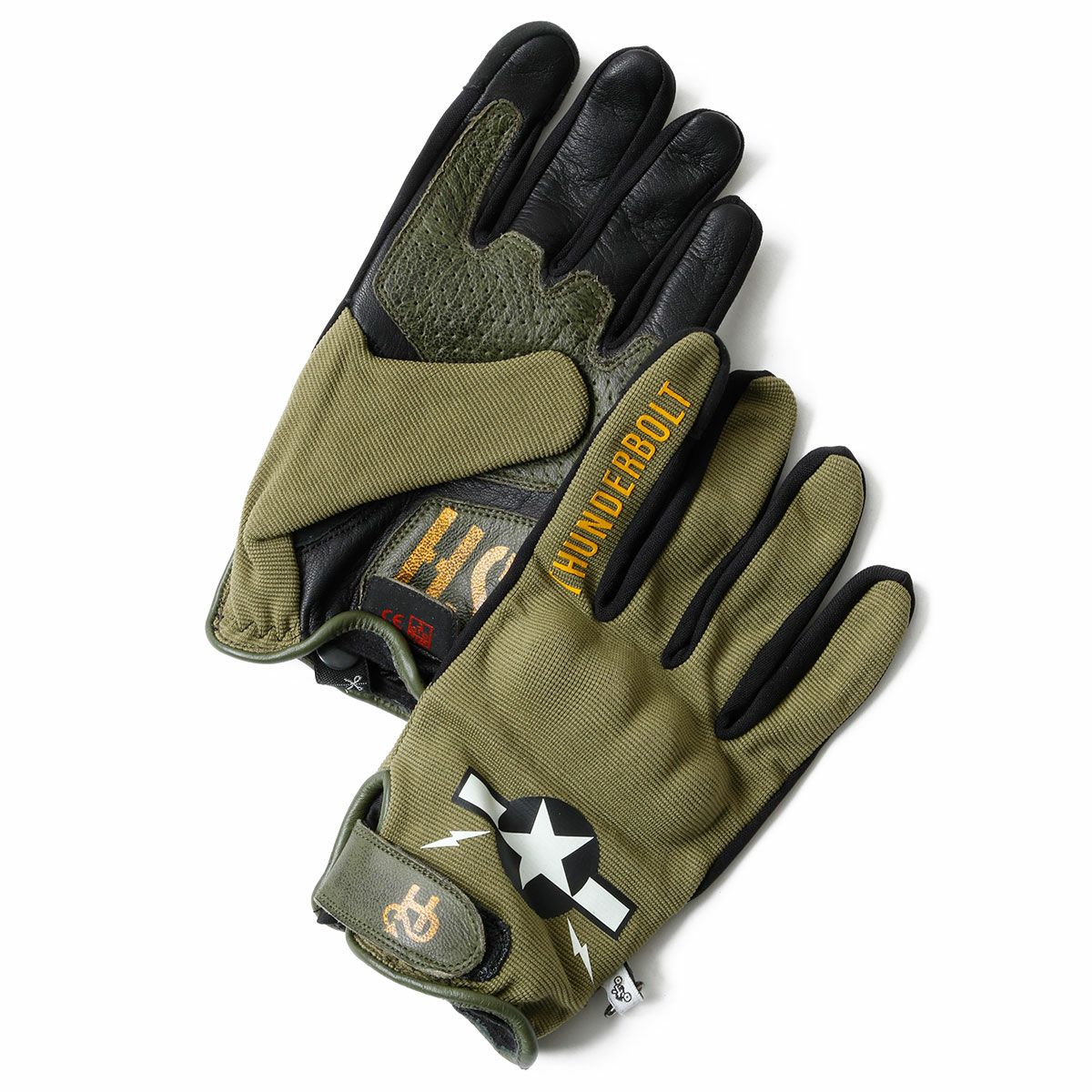 helstons｜サンダーボルト グローブ｜3シーズン｜カーキ