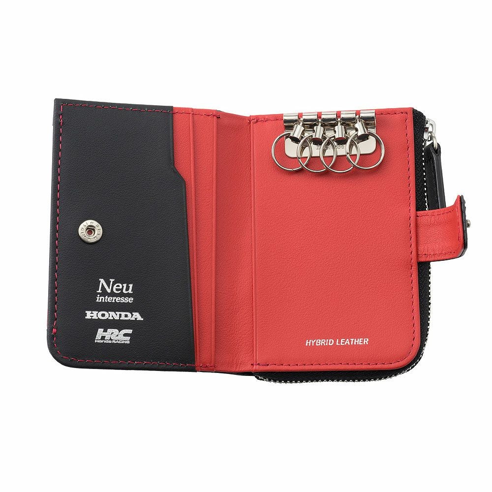 neuinteresse｜ノイインテレッセ×HRC LF小銭入れ付きキーケース｜その他雑貨｜レッド