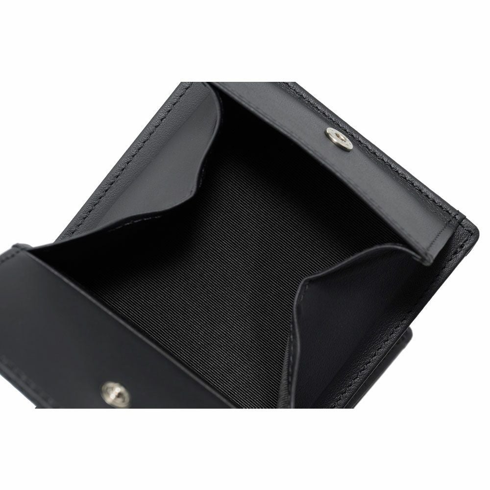 neuinteresse｜ノイインテレッセ×HRC 二つ折り財布(外BOX小銭入れ付き札入)｜財布｜ブラック