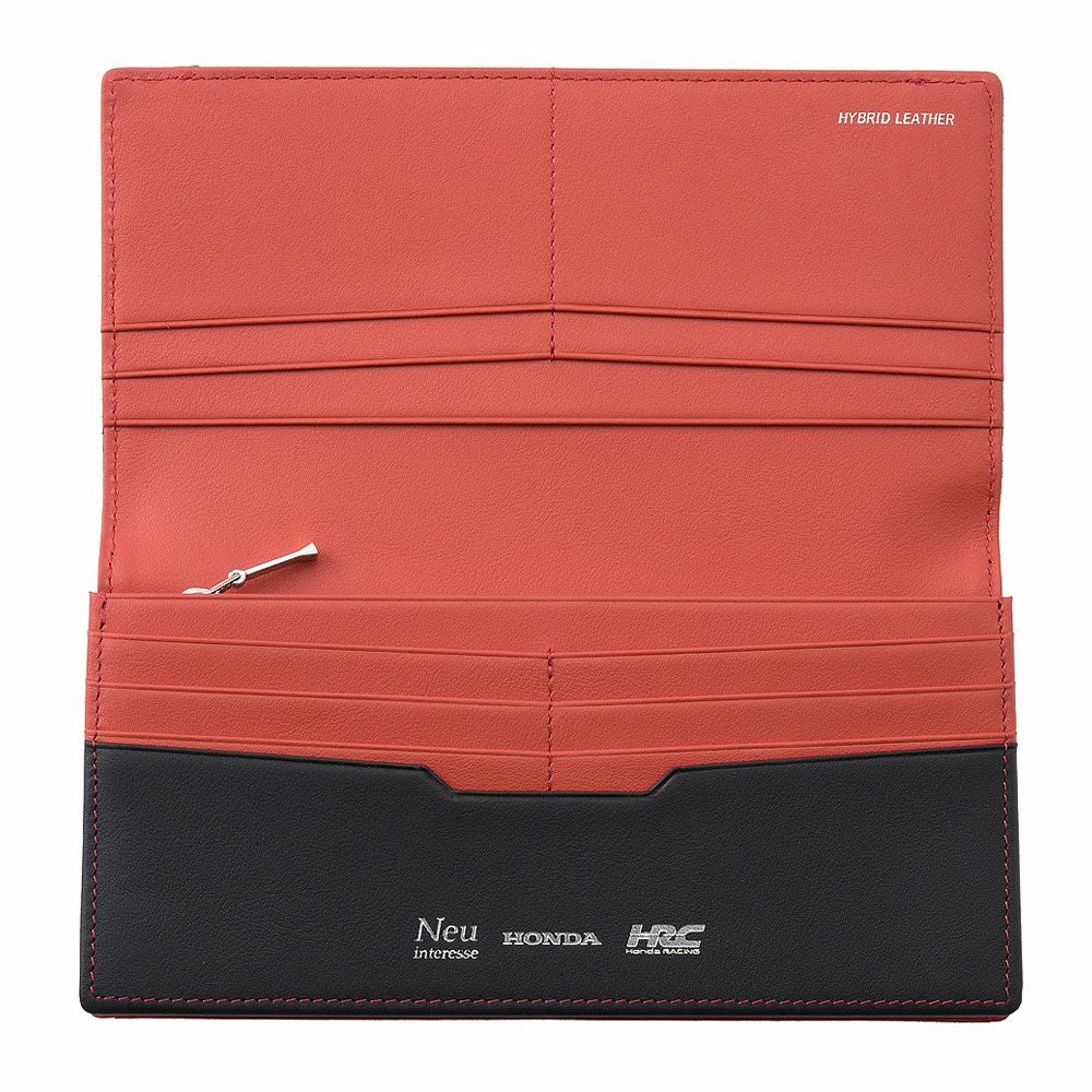 neuinteresse｜ノイインテレッセ×HRC 長財布(小銭入れ付き通しマチ束入)｜レッド