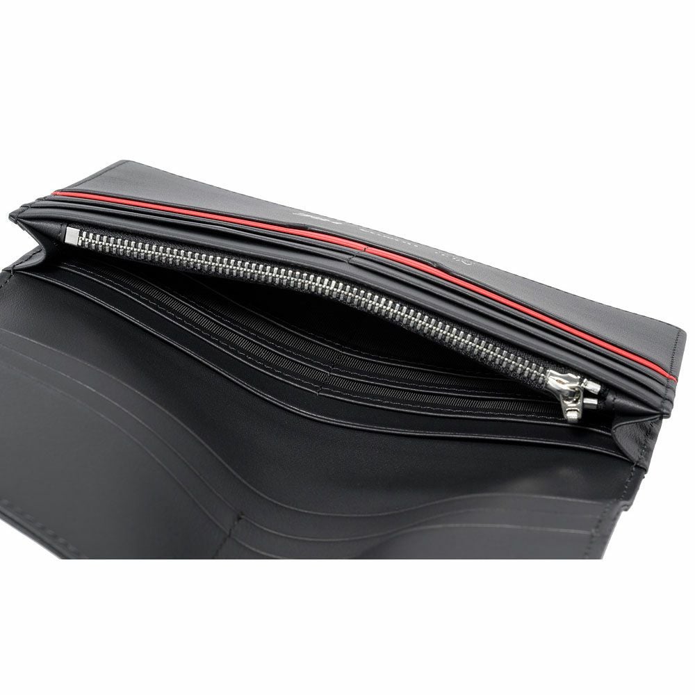 neuinteresse｜ノイインテレッセ×HRC 長財布(小銭入れ付き通しマチ束入)｜ブラック