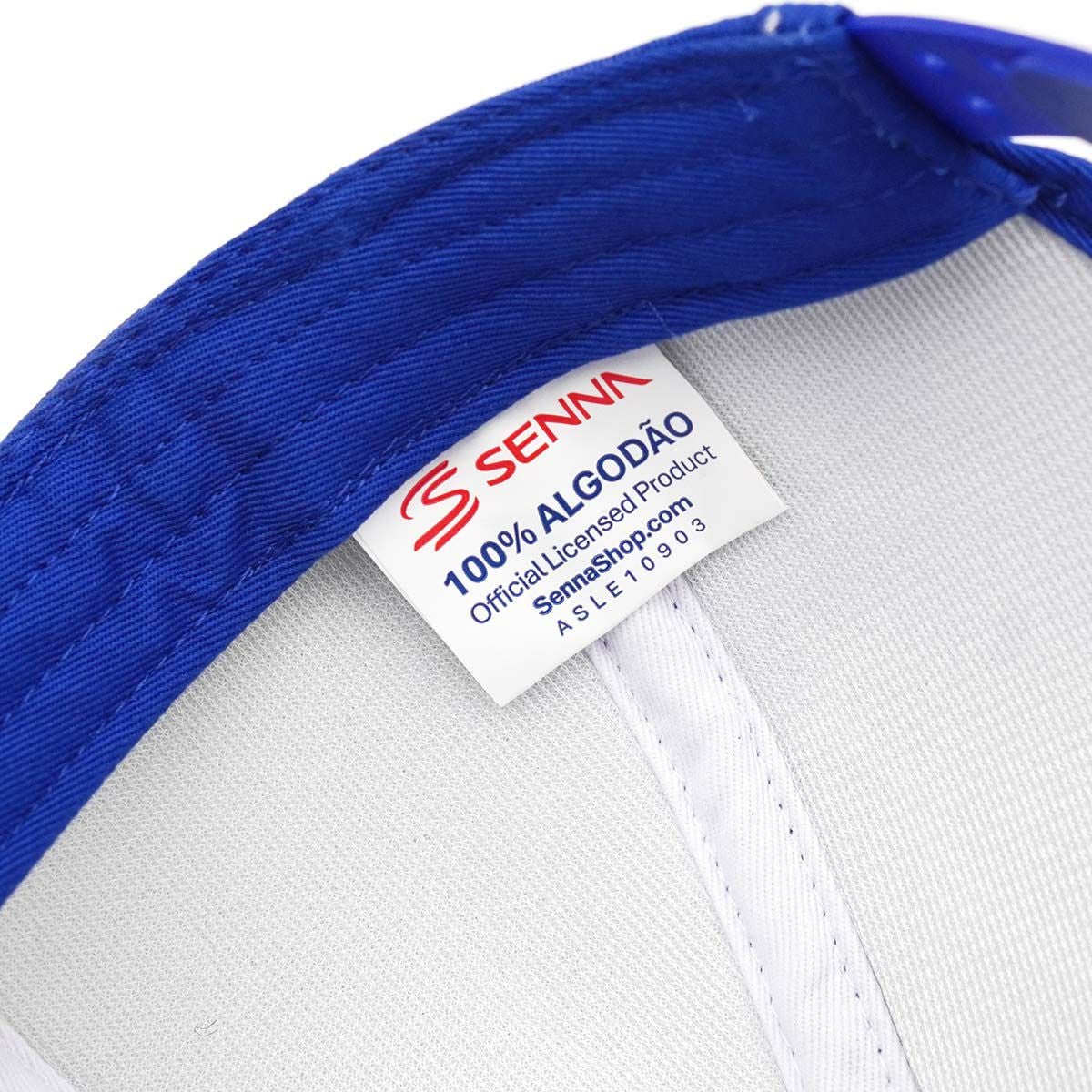 AyrtonSenna｜アイルトン・セナ 1984 オリジナル ナシオナル キャップ｜帽子｜ブルー