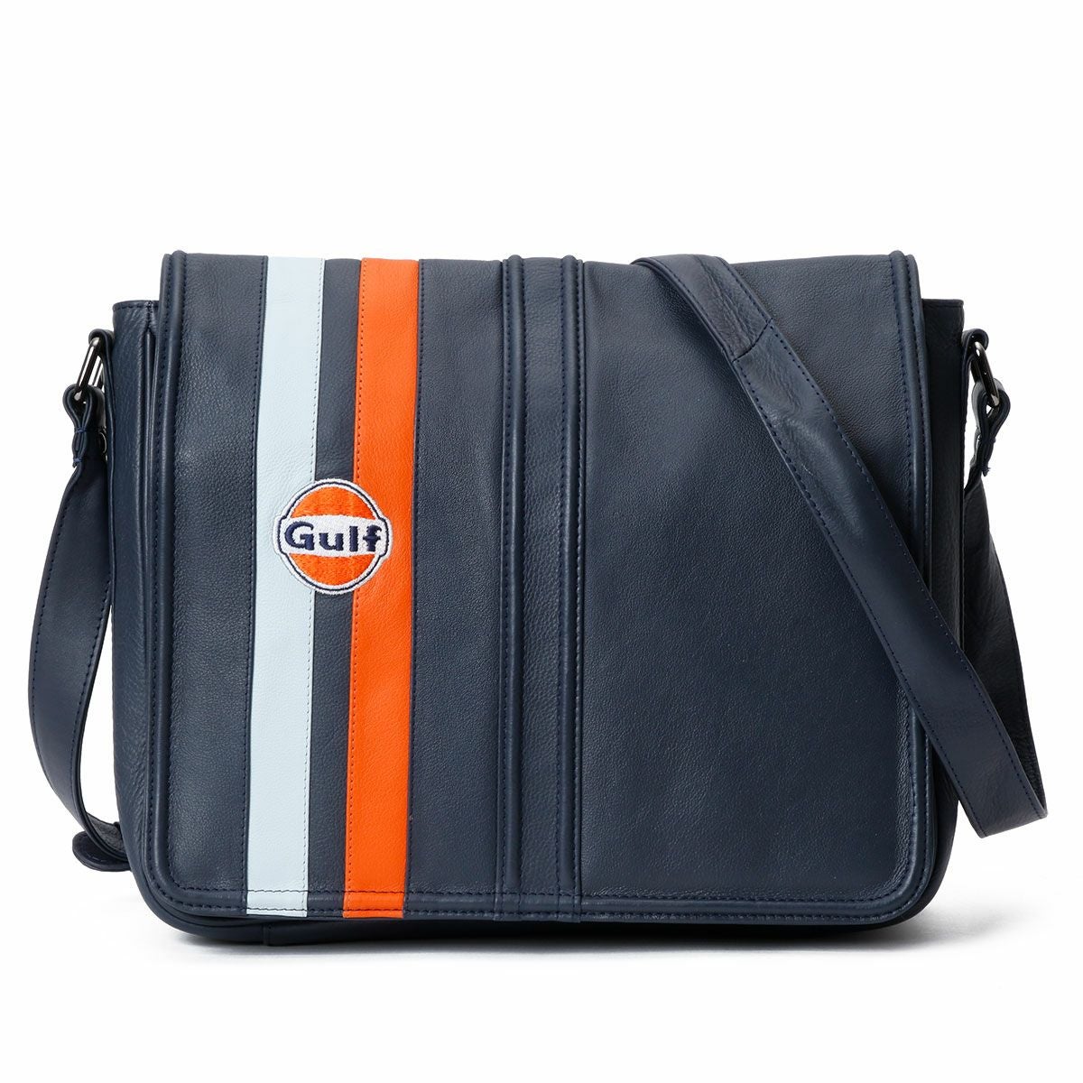 GULF｜ガルフ シルバーストーン バッグ｜メッセンジャーバッグ