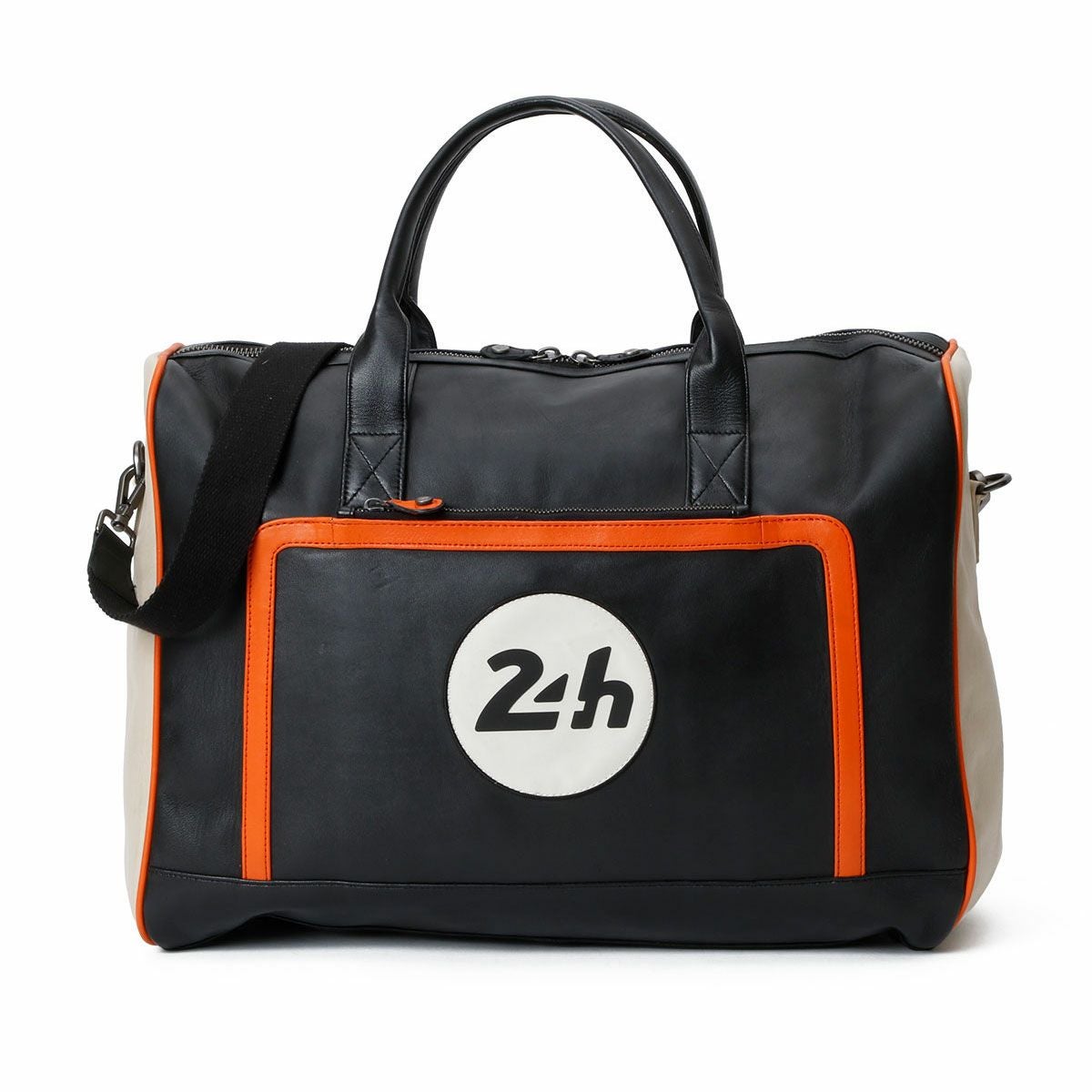 CLASSIC LEGEND MOTORS｜ル・マン 24時間レース AUSTIN レザーバッグ 48H｜ボストンバッグ｜ブラック