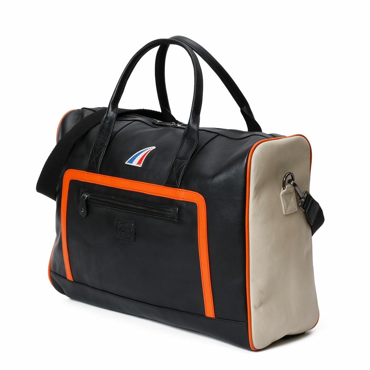 CLASSIC LEGEND MOTORS｜ル・マン 24時間レース AUSTIN レザーバッグ 48H｜ボストンバッグ｜ブラック