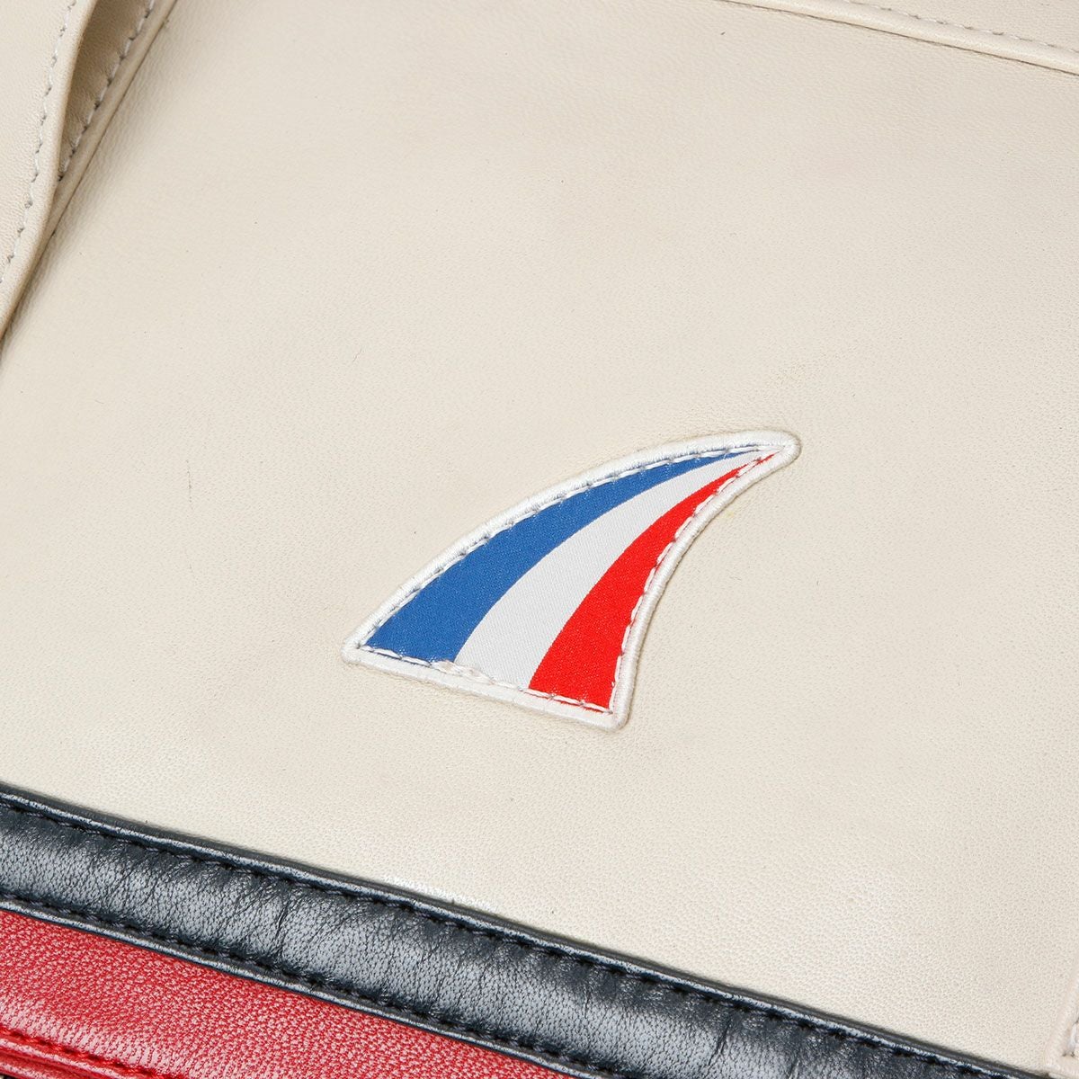 CLASSIC LEGEND MOTORS｜ル・マン 24時間レース AUSTIN レザーバッグ 48H｜ボストンバッグ｜エクリュ×レーシングレッド