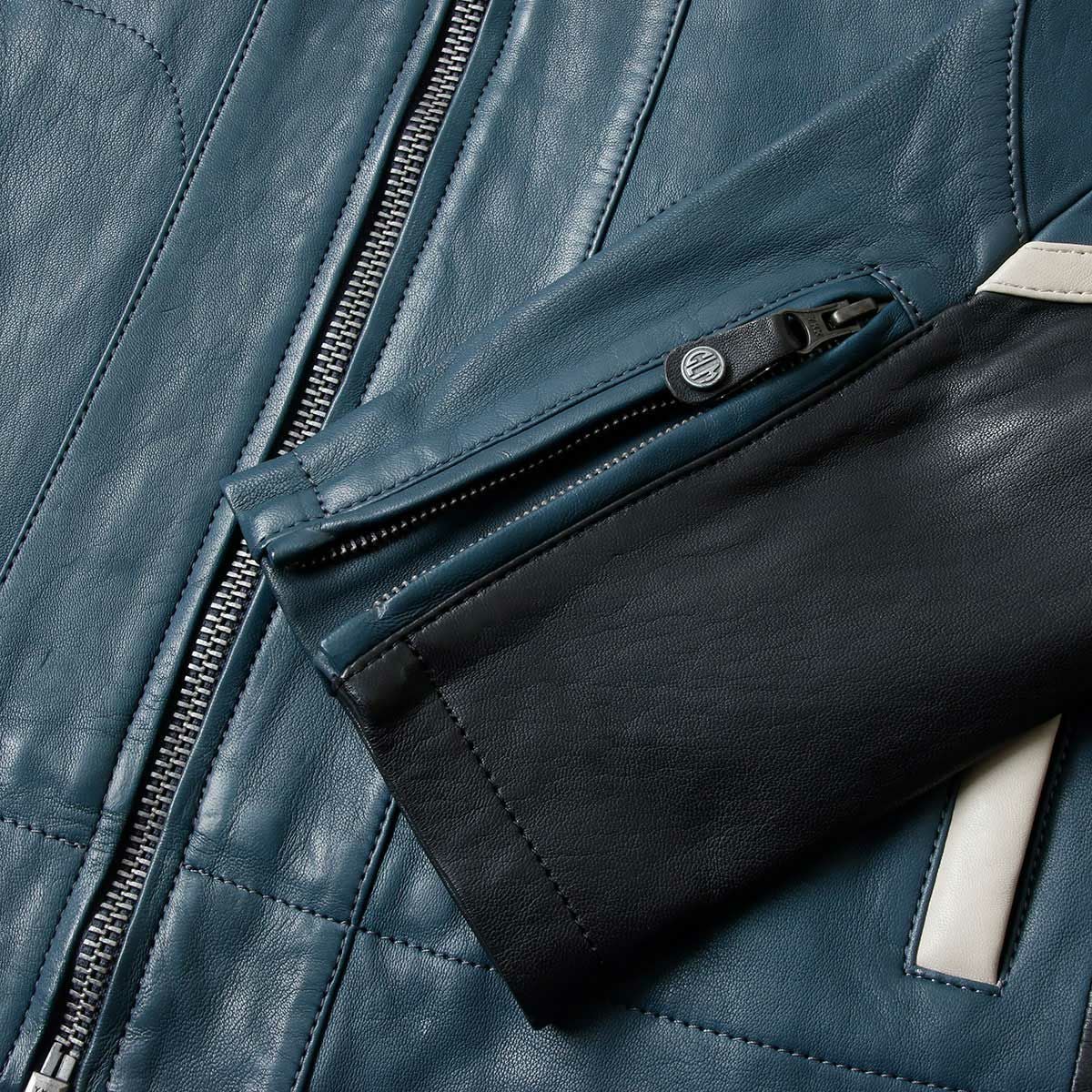 CLASSIC LEGEND MOTORS｜ル・マン 24時間レース LINO レザー ジャケット｜アウター｜ロイヤルブルー