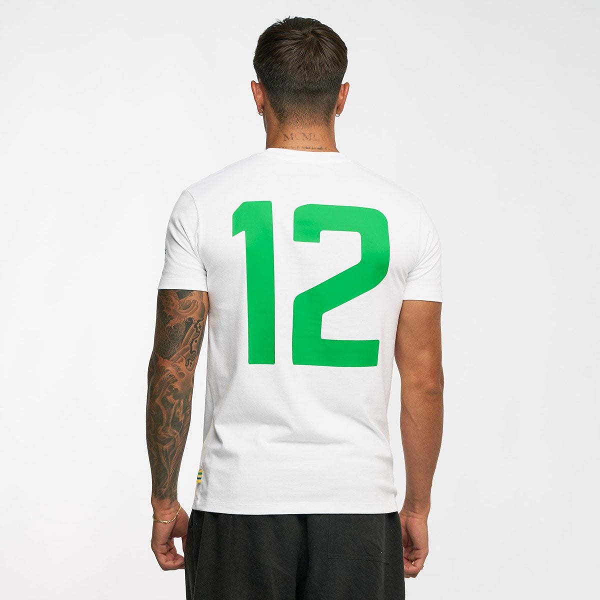 AyrtonSenna｜アイルトン・セナ レース Tシャツ｜ホワイト