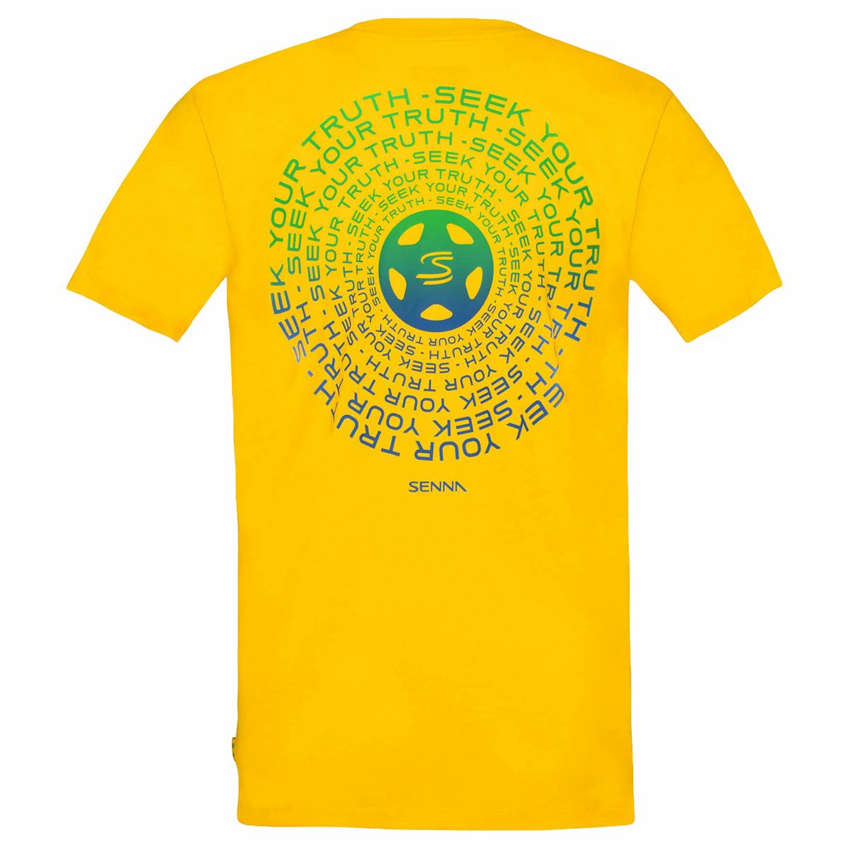 アイルトン・セナ シーク ユア トゥルース サークル Tシャツ