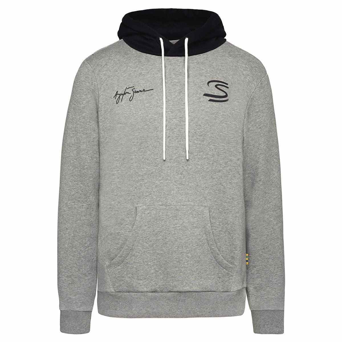 AyrtonSenna｜アイルトン・セナ シーク ユア トゥルース サークル フーディ｜グレー