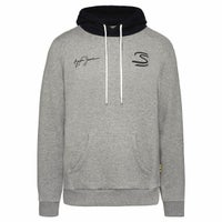 AyrtonSenna｜アイルトン・セナ シーク ユア トゥルース サークル フーディ｜グレー